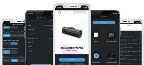 F70PRO Thinkware Dash Cam Link App Png THINKWARE Australia