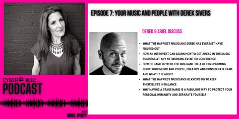 The Cyber Pr Music Podcast Ep Derek Sivers Your Music And People