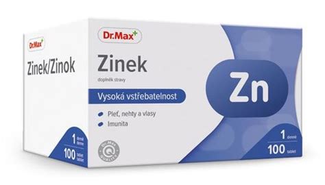 ᐉ Dr Max Zinek 100 tablet levně