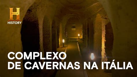 Complexo Subterrâneo De Cavernas Na Itália O Tesouro Da Ilha