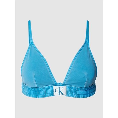 Top Bikini Z Naszywk Logo Calvin Klein Underwear Peek Cloppenburg