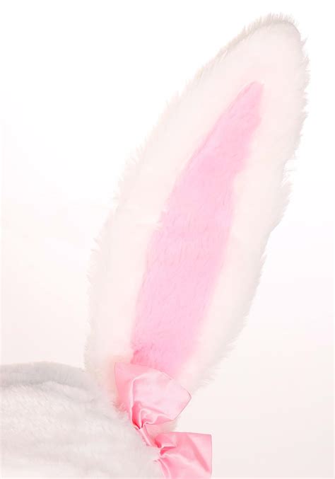 Fuzzy White Rabbit Costume For Girls