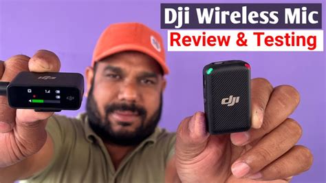 DJI Wireless Mic For Camera Iphone Android Laptop How To Use Dji