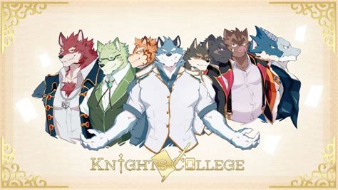 Knights College A Gay Furry Visual Novel Is Out Now Gayming Magazine