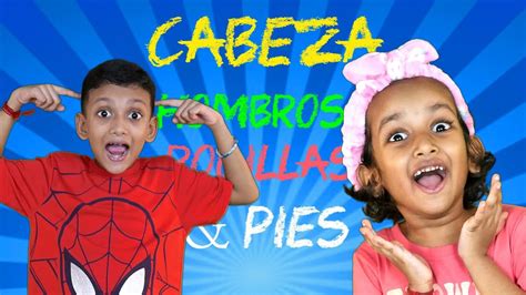 Cabeza Hombro Rodilla Y Pie Baile Canciones Infantiles