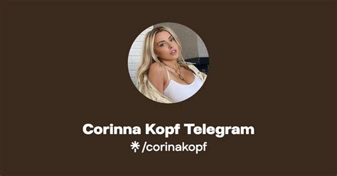 Corinna Kopf Telegram Find Corinna Kopf Telegram Onlyfans Linktree