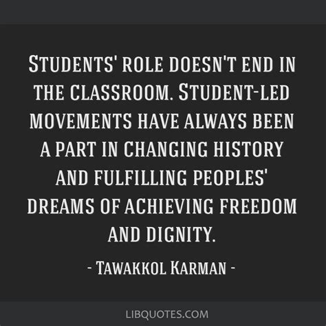 Students' role doesn't end in the classroom. Student-led...