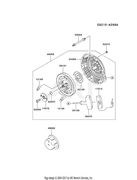 Kawasaki Fj D As Stroke Engine Fj D Parts Diagram For Starter