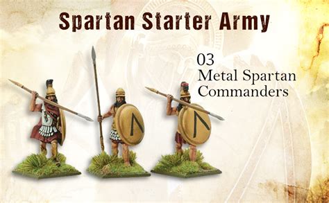 Amazon Wargames Delivered Hail Caesar Spartan Starter Army 28mm