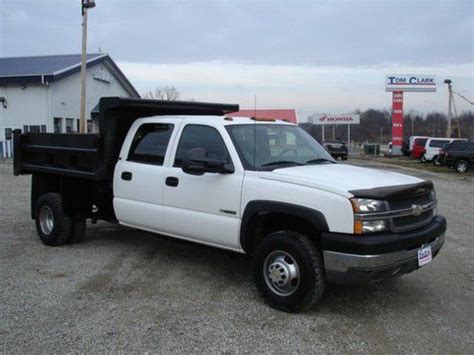 Find used 2004 Chevy DUMP TRUCK 3500 Crew 4x4 Automatic in Belle Vernon, Pennsylvania, United ...