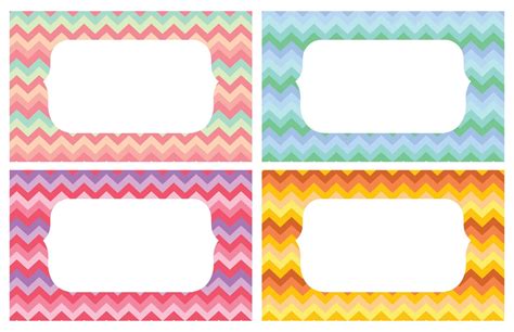 Editable Chevron Labels Chevron Printable Printable Label Templates Chevron Labels