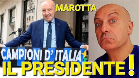 Sorpresa Marotta Nuovo Presidente Dell Inter Il Mio Parere