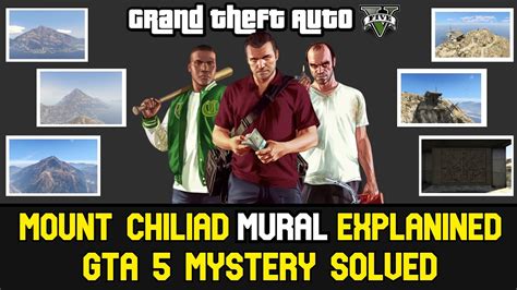 The Mount Chiliad Mural Mystery Gta Mystery Solved Youtube