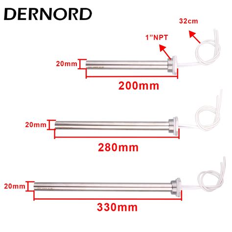 Dernord V Cartridge Heater Dn Tubular Cartridge Sus Immersion