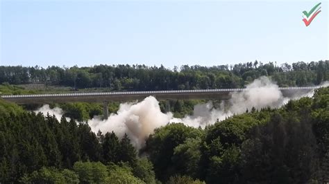 2023 05 28 Talbrücke Sterbecke Sprengung Westseite BAB 45 bei