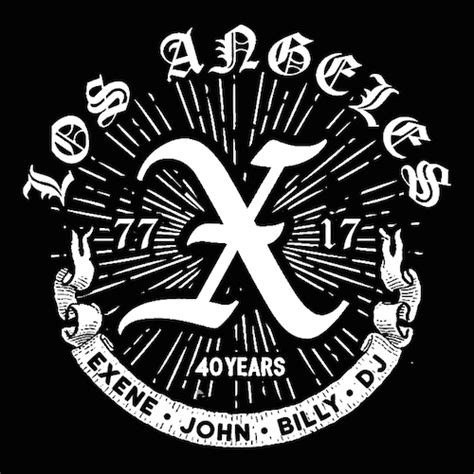 La Punk Legends X To Celebrate 40th With Tour Best Classic Bands