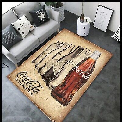 Coca Cola Rug Coke Rug Bottle Rug Retro Rug Area Rug Custom Rug Coca