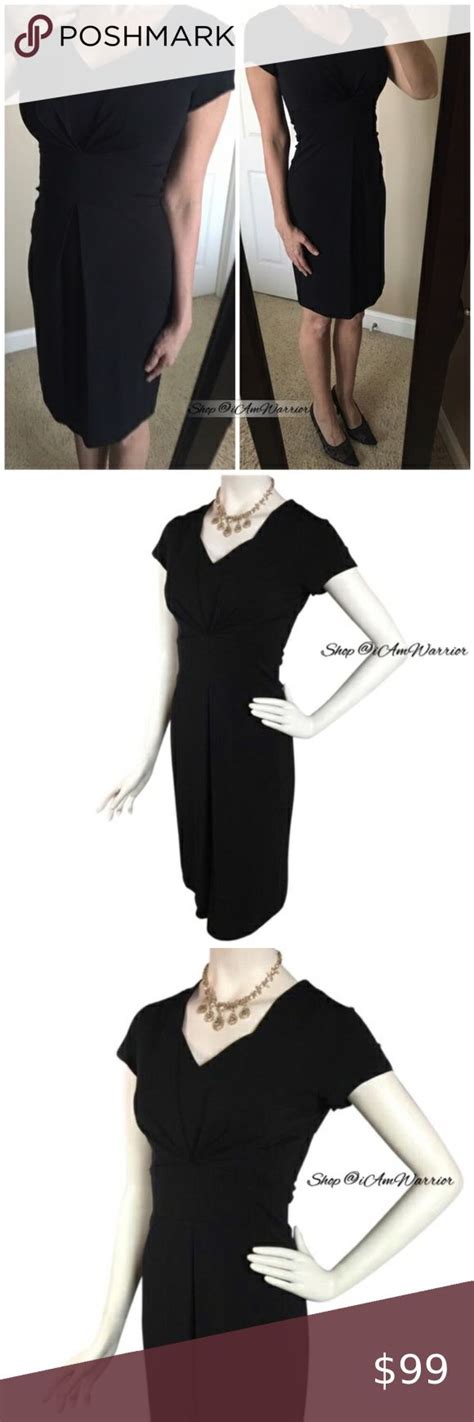 Talbots Black Stretch Sweetheart Neckline Dress Shop Iamwarrior Sweetheart Neckline Dress