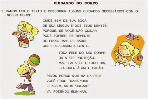 Compartilhando Ideias Projeto Corpo Humano e Sentidos 1º e 3º ano