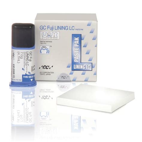 Fuji Lining Lc Ion Mero Vidrio Paste Pak Cartucho G De Gc