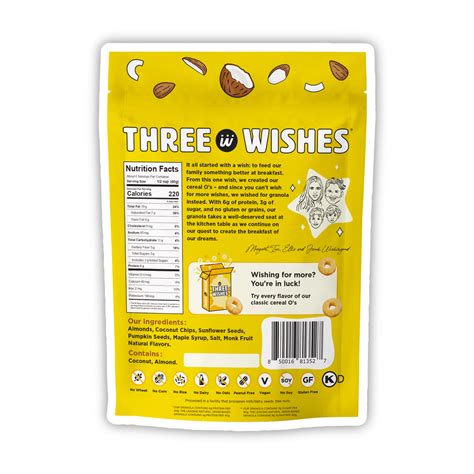 Original Granola Three Wishes Cereal