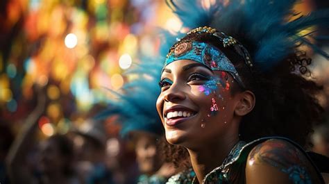 Premium Photo Rio Carnival Brazil Rio Carnival Is One Of The Largest