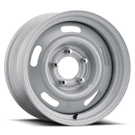 Us Wheel Series 55 15x7 Silver Rallye 5x4 75 Bolt Pattern 4 25 Bs 6 Offset