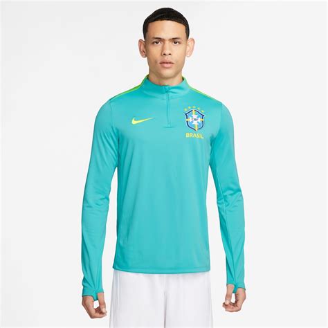 Camiseta Manga Longa Nike Brasil Dri Fit Academy Pro Masculina Nike