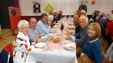 Repas annuel des aînés Mairie Le Conquet 29