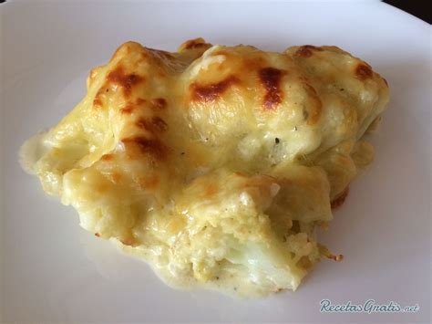 Coliflor Gratinada Recetas