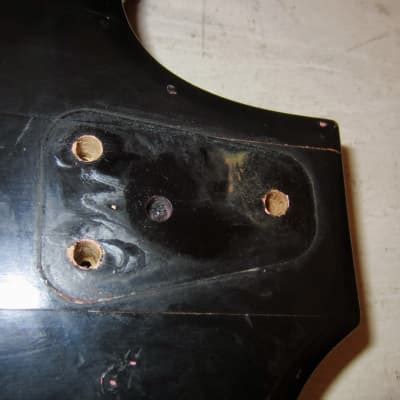 Hagstrom Ii Guitar Body And Pickguard S Black Reverb