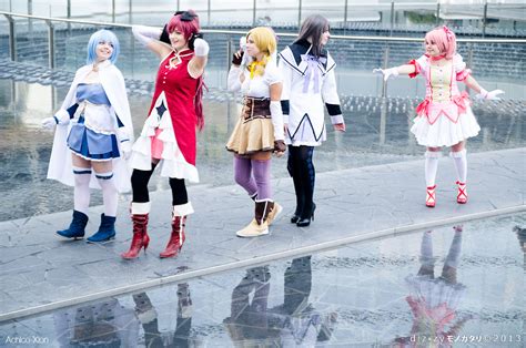 Puella Magi Madoka Magica cosplay by Achico-Xion on DeviantArt