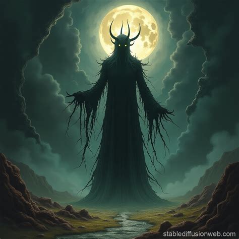 Cosmic Horror On Human Scale Stable Diffusion Online