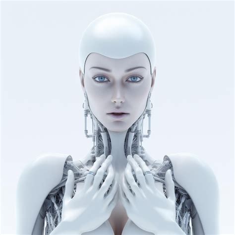 Premium Photo Future Artificial Intelligence Female Robot Models Designs