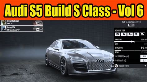 Audi S Sportback Build S Class Car In Nfs Unbound Vol Youtube