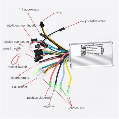 48v Controller Wiring Diagram 48v Brushless Motor Controller