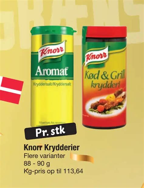 Knorr Krydderier Tilbud Hos Fakta Tyskland