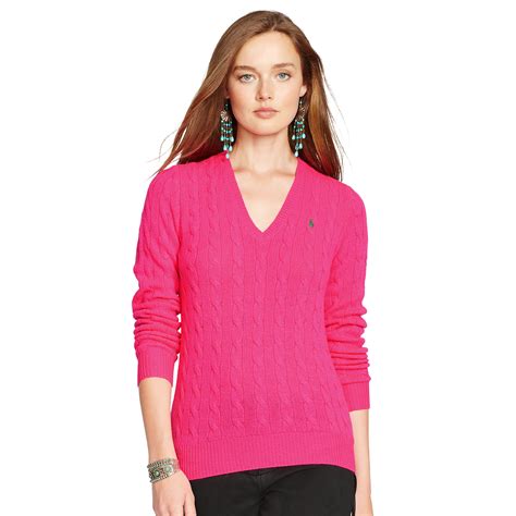 Ralph Lauren Vneck Sweater Pe