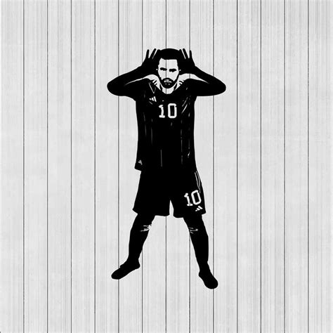 Lionel Messi Svg Shirts Messi Silhouette Messi Png Messi - Etsy ...