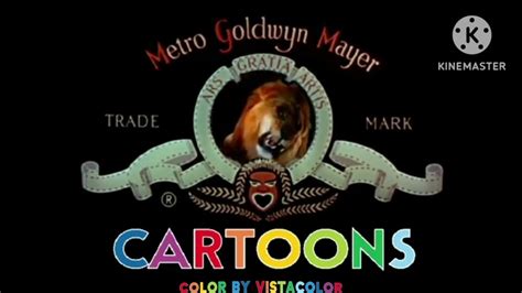 Mgm Cartoons Logo 2023 Color By Vistacolor Youtube