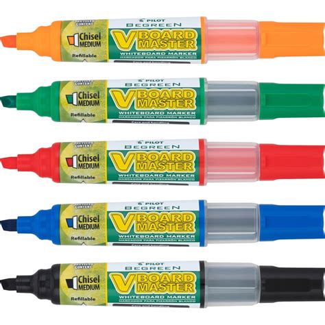 Pilot BeGreen Refillable VBoard Dry Erase Marker