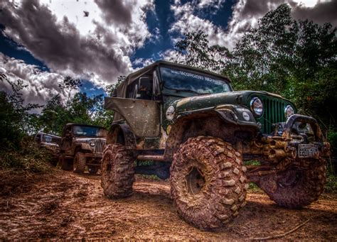 Jeep Wrangler Mudding Wallpaper