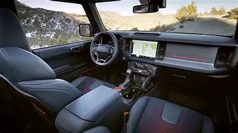 2022 Ford Bronco Raptor Interior