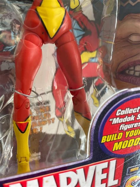 Marvel Legends Spider Woman Action Figure Modok Baf Wave By Toy Biz