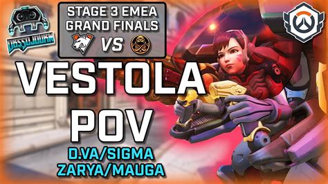 Vestola POV Virtus Pro Vs ENCE Stage 3 EMEA Grand Finals OWCS