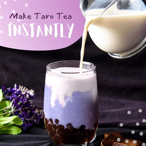 Flavfar Taro Bubble Tea Powder Polvo De Taro Instant Neo Para T De