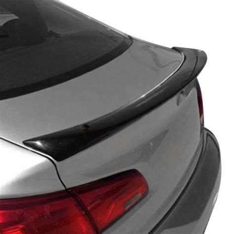 Pure FG 581 UNPAINTED Custom Style Fiberglass Rear Lip Spoiler