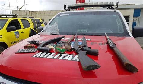 Dupla é Presa Com Armas De Fogo E Drogas No Litoral Norte De Alagoas