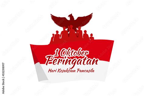 Translation October Commemoration Of The Pancasila Sanctity Day