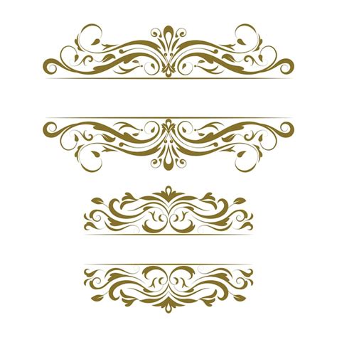 Premium Vector Luxury Floral Gold Vintage Wedding Invitation Card Text Box Title Frame Border